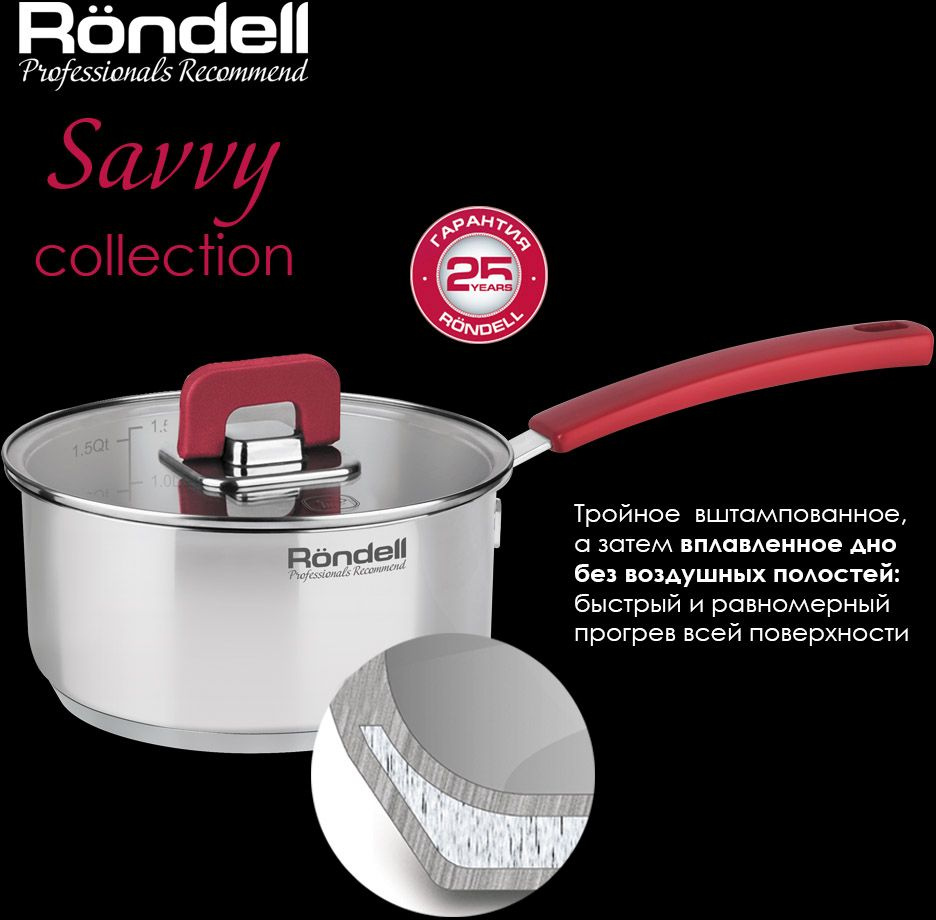 Набор посуды Rondell Savvy RDS-1189