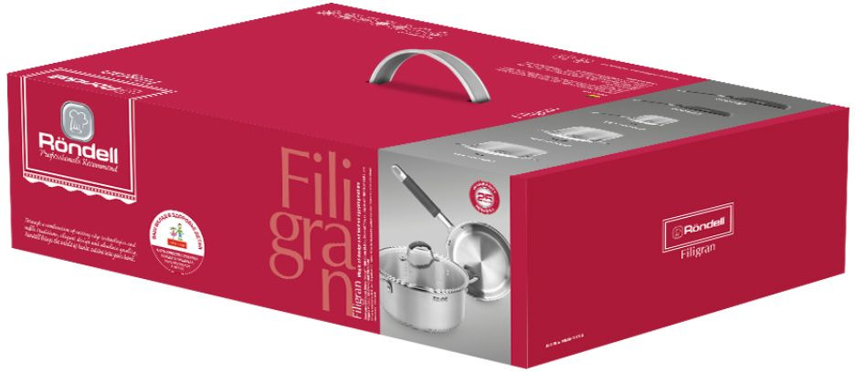 Набор посуды Rondell Filigran RDS-1413