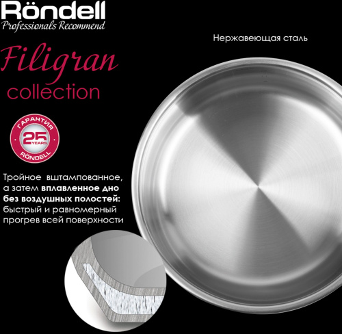 Набор посуды Rondell Filigran RDS-1413