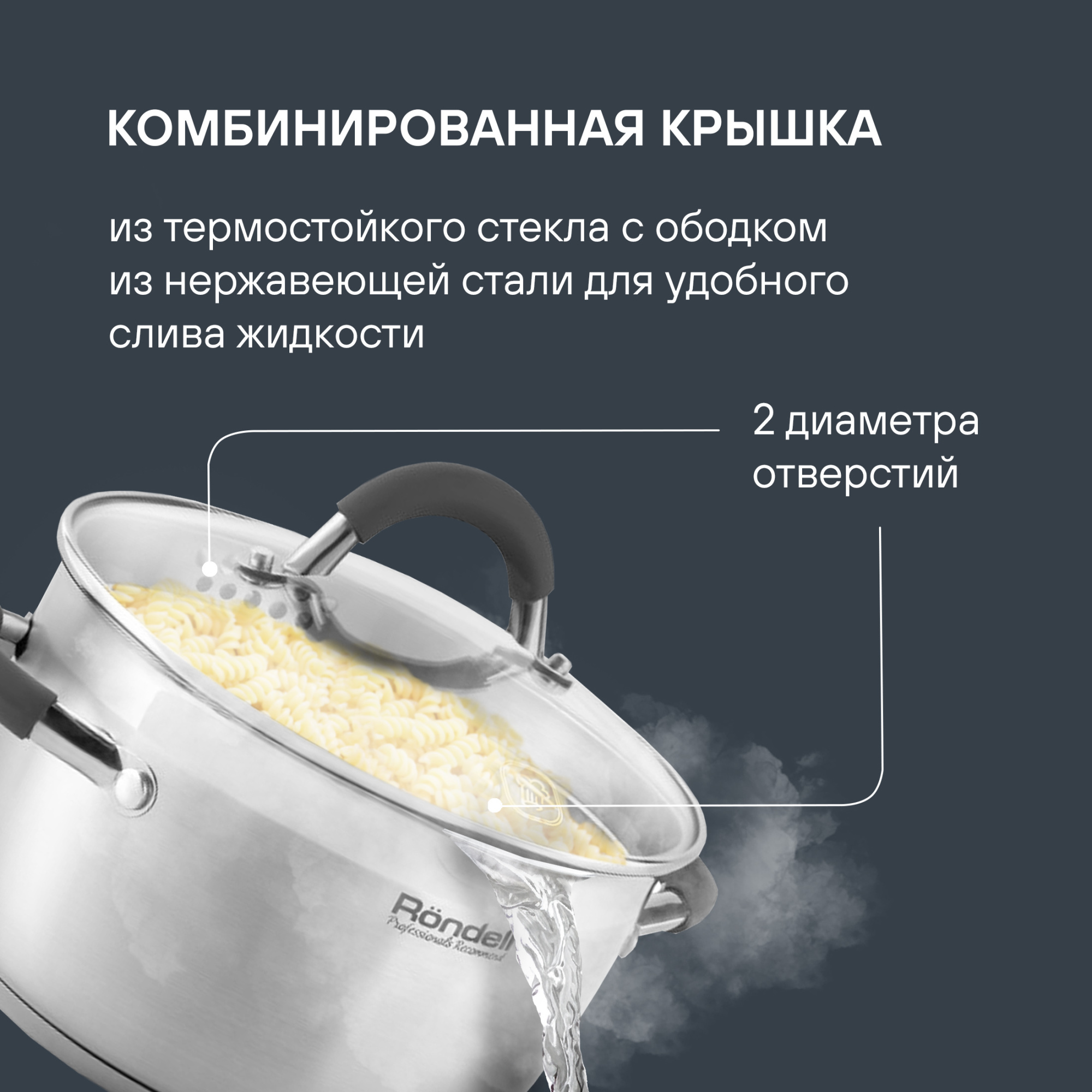 Набор посуды Rondell Flamme RDS-341