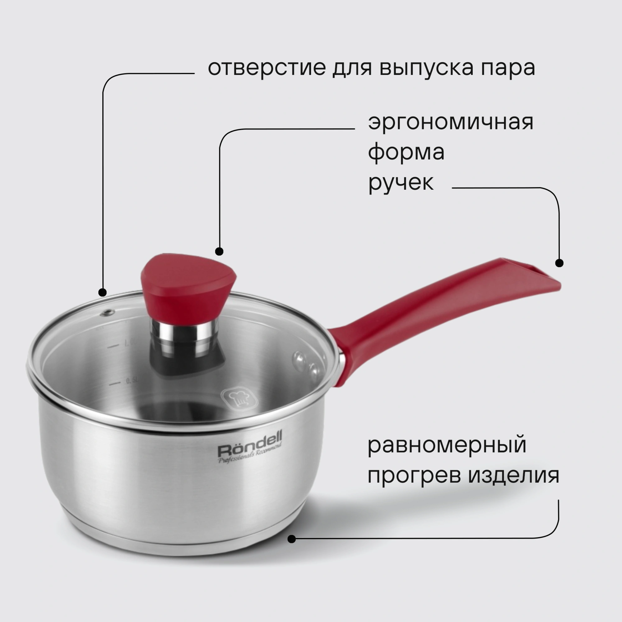 Ковш Rondell Strike RDS-812