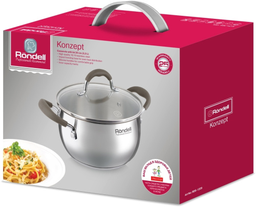 Кастрюля Rondell Konzept RDS-1229