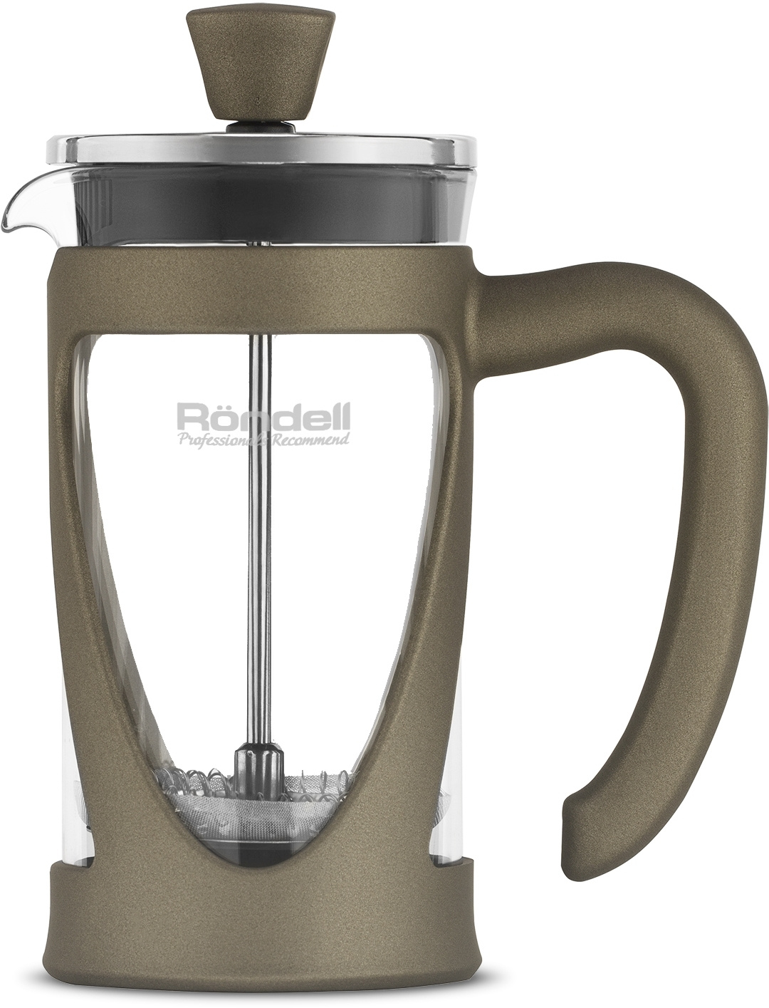 Фото Френч-пресс Rondell Impressia Bronze RDS-1258 0.35л бронзовый