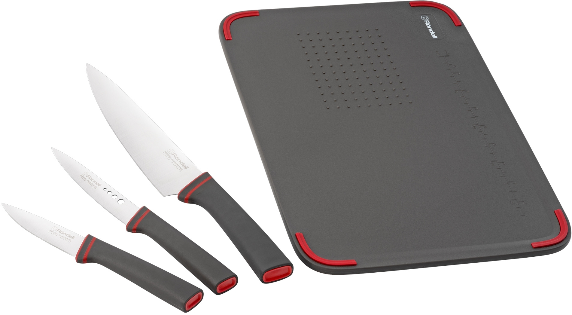Набор ножей кухон. Rondell Strike RD-1491