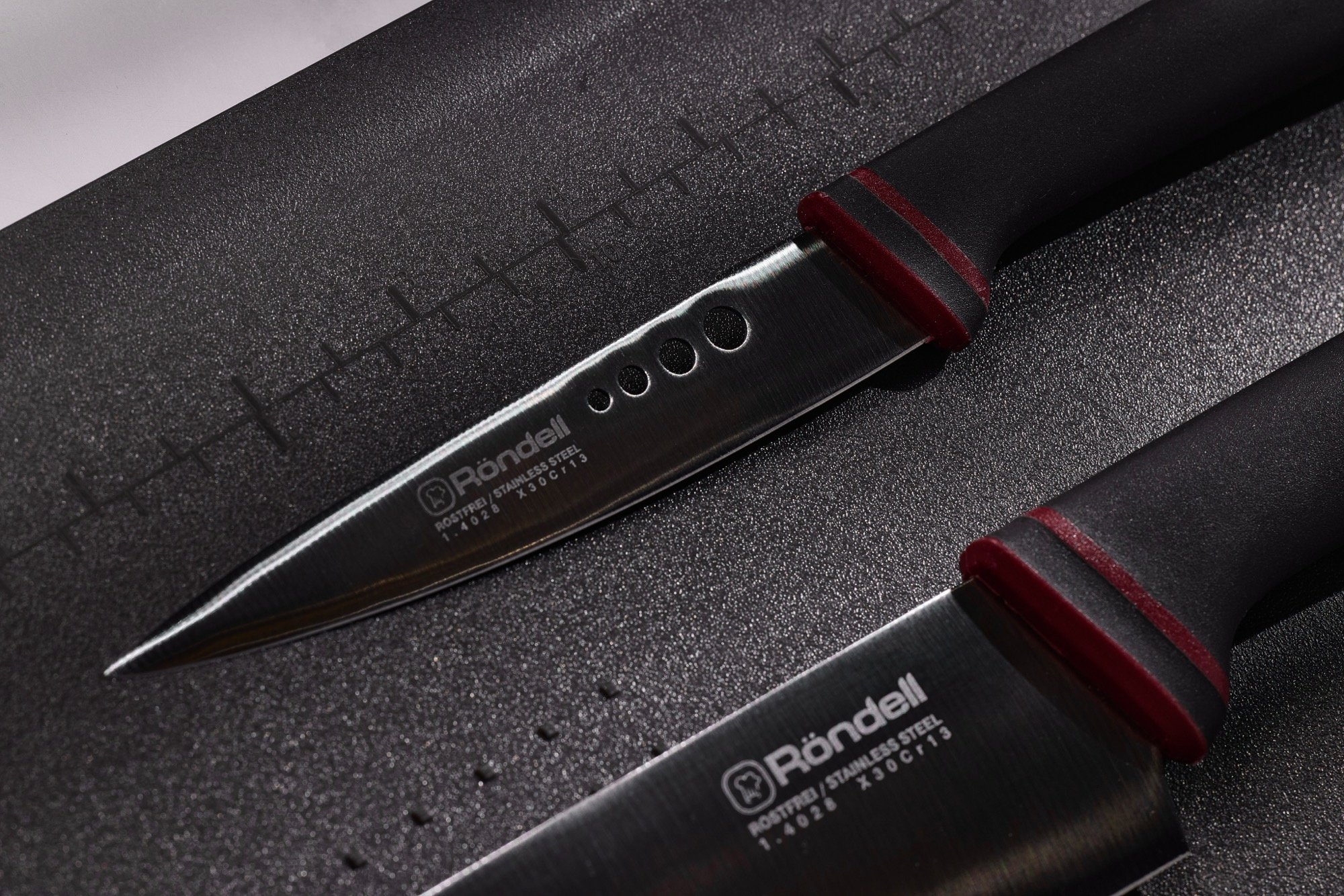 Набор ножей кухон. Rondell Strike RD-1491