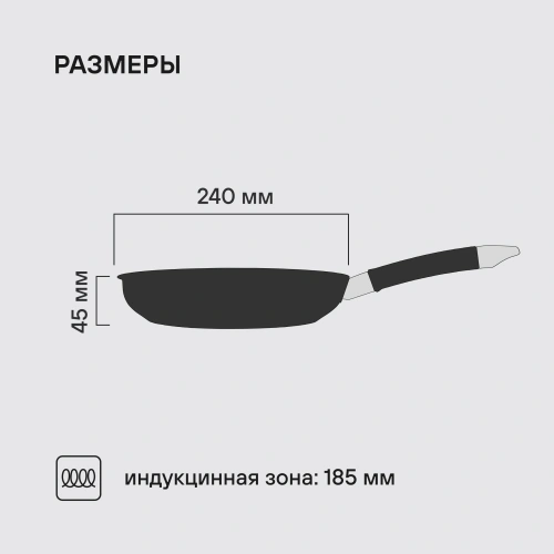 Сковорода Rondell Prime RDS-1676