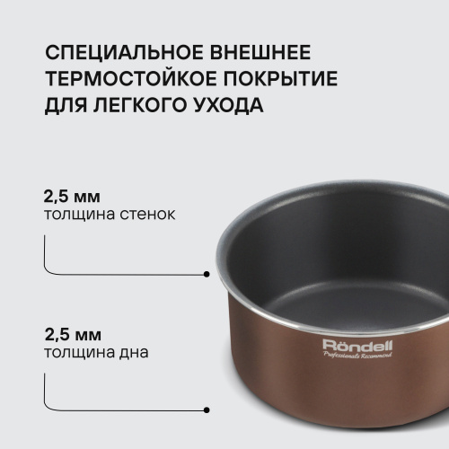 Набор посуды Rondell Kortado RDA-1787