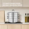 Фото превью Кастрюля-пароварка Rondell RDS-1815, диаметр 320 мм