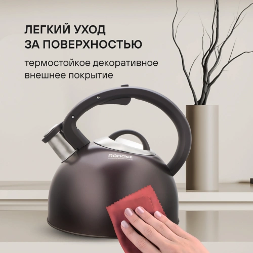 Чайник металлический Rondell Tierno RDS-1900