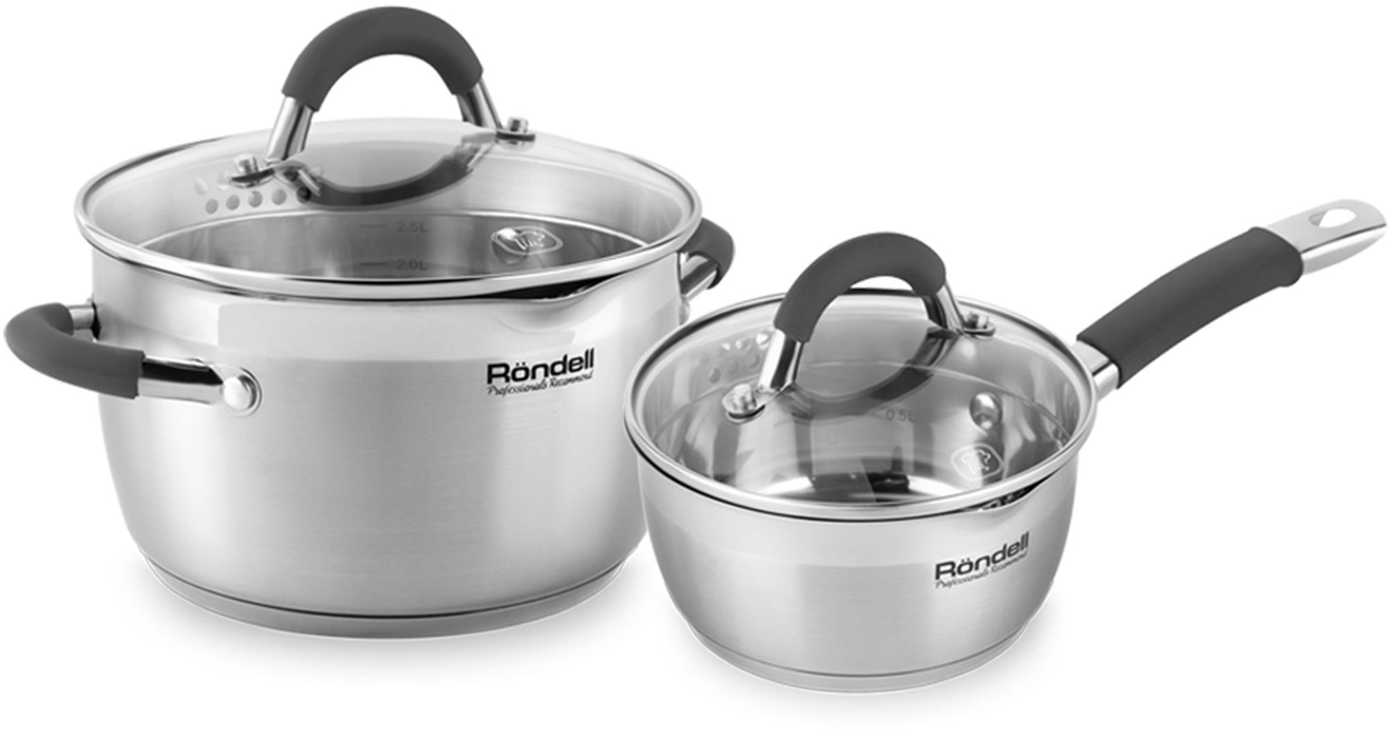 Набор кастрюль Rondell Flamme RDS-340