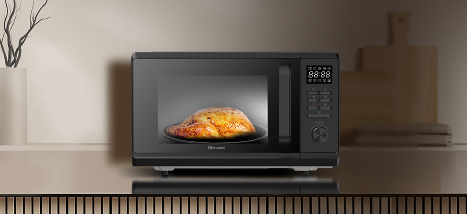 Многофункциональность в компактном корпусе: Rondell обновляет линейку микроволновых печей