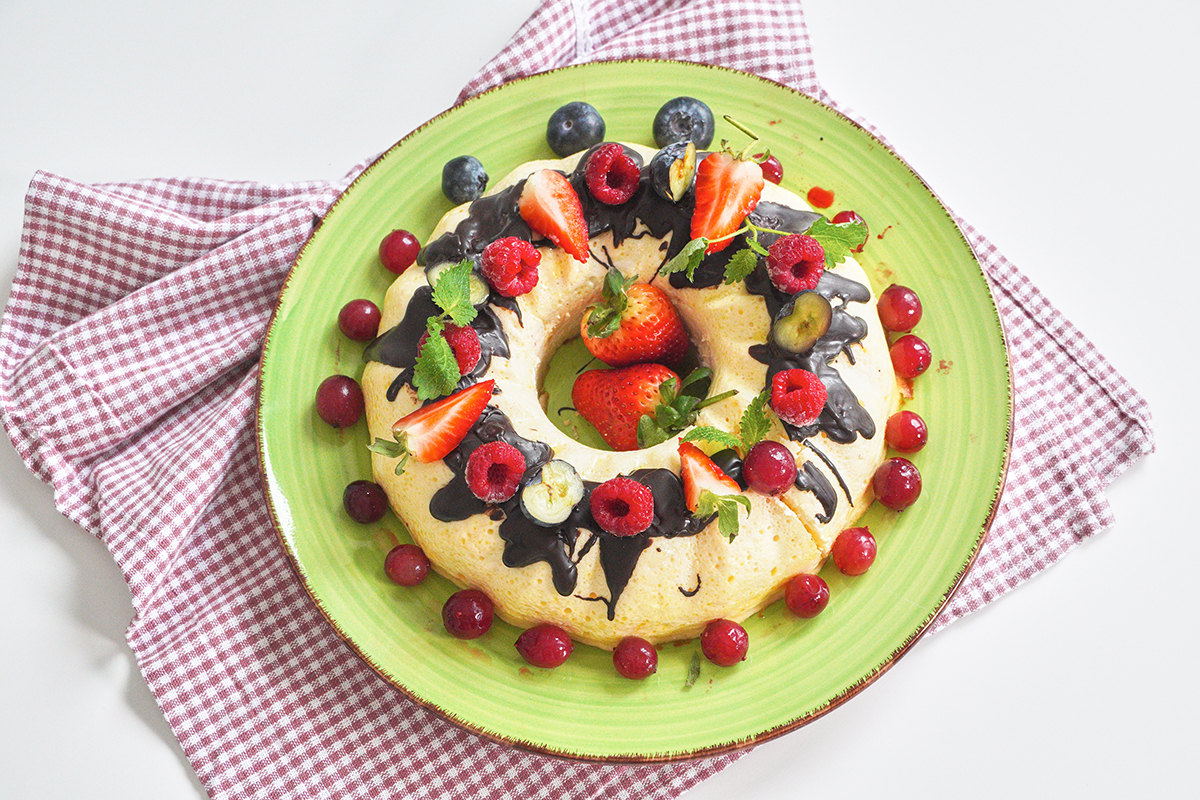 Творожная запеканка как чизкейк