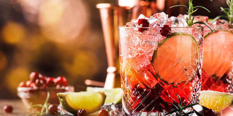 Клюквенный Джин-физ