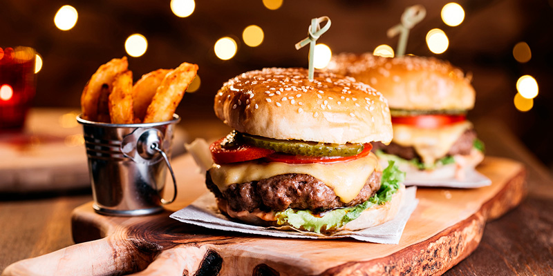 Домашний чизбургер