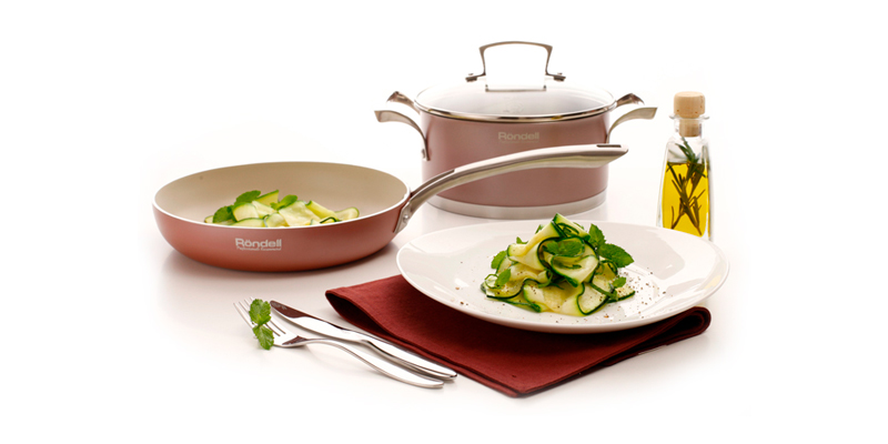 Карпаччо из цукини с мятой