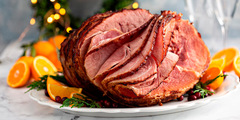 Буженина запеченная с апельсинами